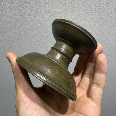古玩銅器銅燭臺(tái)真品鑒賞圖