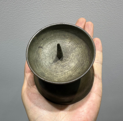 古玩銅器銅燭臺(tái)真品鑒賞圖