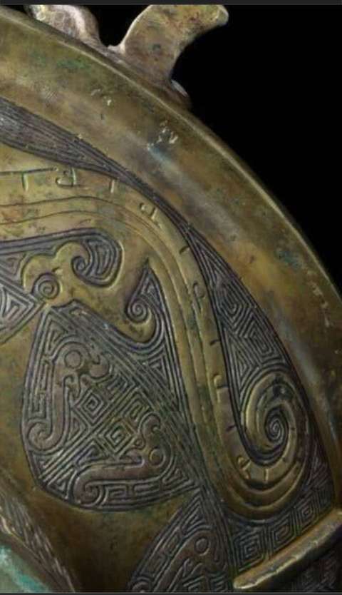 古玩銅器銅盤(pán)真品鑒賞圖