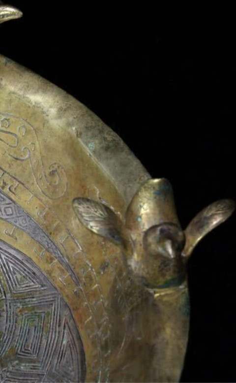 古玩銅器銅盤(pán)真品鑒賞圖