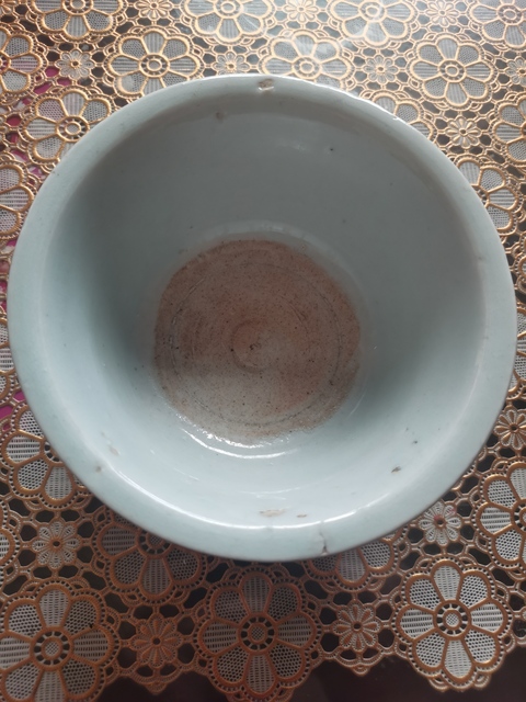 古玩陶瓷青花花卉紋碗真品鑒賞圖