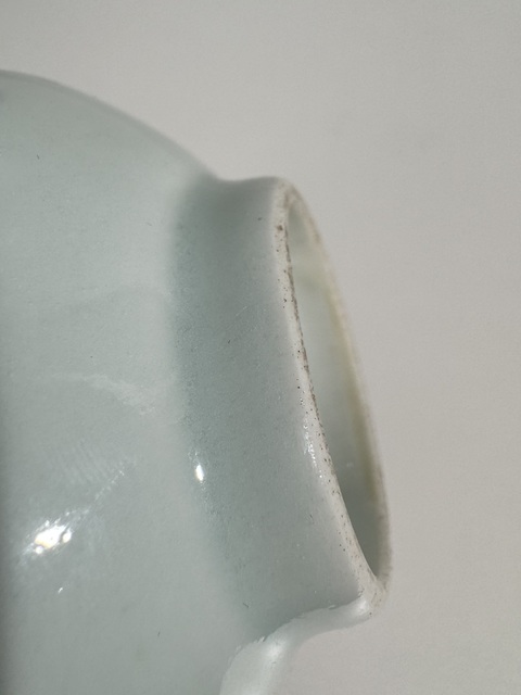 古玩陶瓷壽字吉語紋青花杯真品鑒賞圖