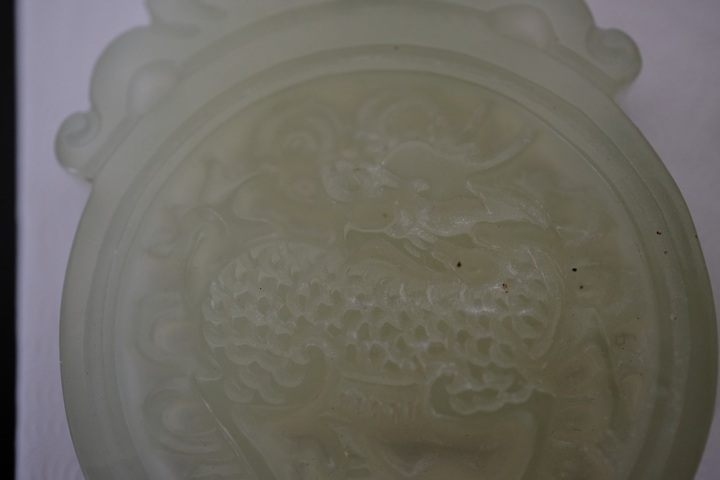 古玩玉器麒麟牌子真品鑒賞圖
