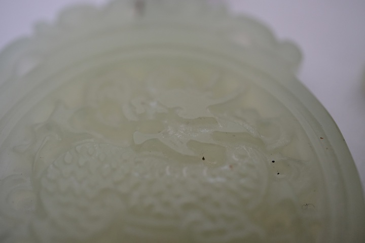 古玩玉器麒麟牌子真品鑒賞圖