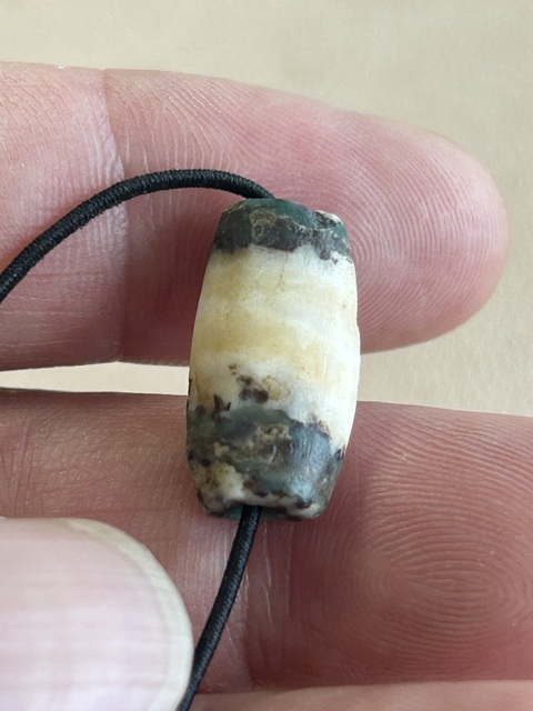 古玩玉器石質管珠拍賣,當前價格9000元