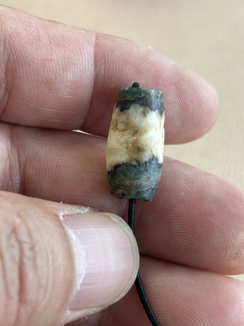 古玩玉器石質管珠拍賣,當前價格9000元