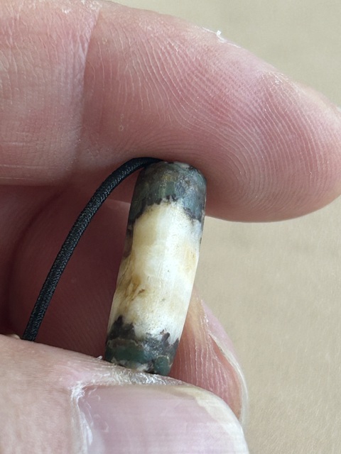 古玩玉器石質管珠拍賣,當前價格9000元