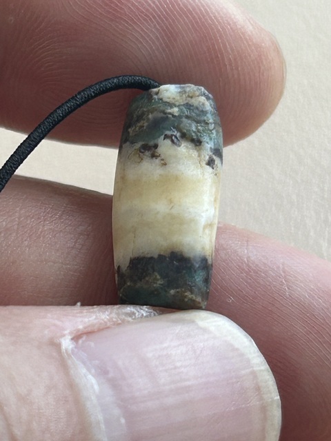 古玩玉器石質管珠拍賣,當前價格9000元
