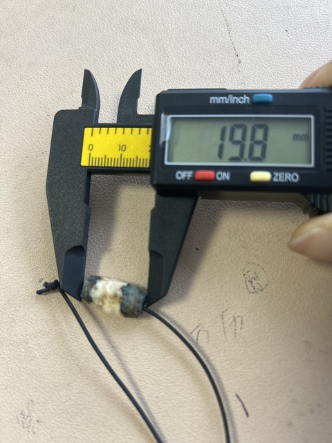 古玩玉器石質管珠拍賣,當前價格9000元
