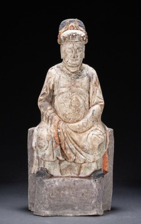 古玩雜項木雕造像真品鑒賞圖