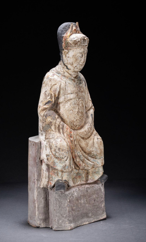 古玩雜項木雕造像真品鑒賞圖