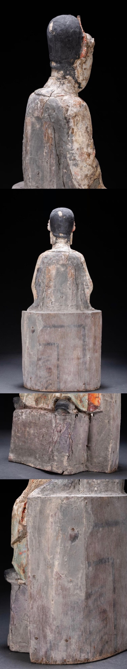 古玩雜項木雕造像真品鑒賞圖