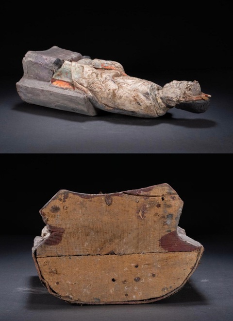 古玩雜項木雕造像真品鑒賞圖