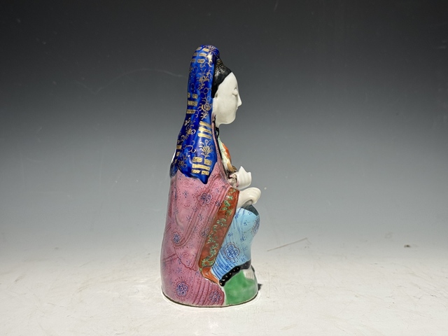 古玩陶瓷觀音造像真品鑒賞圖