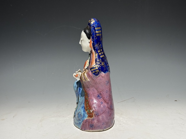 古玩陶瓷觀音造像真品鑒賞圖