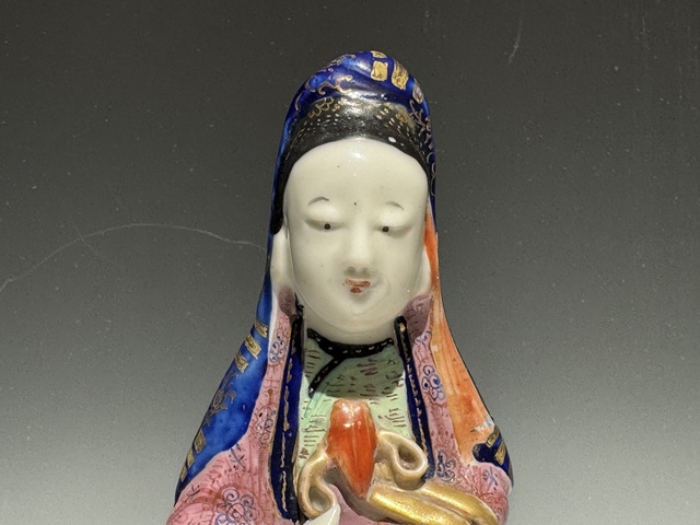 古玩陶瓷觀音造像真品鑒賞圖