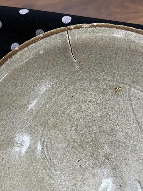 古玩陶瓷青白釉刻花碗真品鑒賞圖