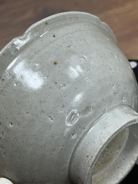 古玩陶瓷青白釉花口碗真品鑒賞圖