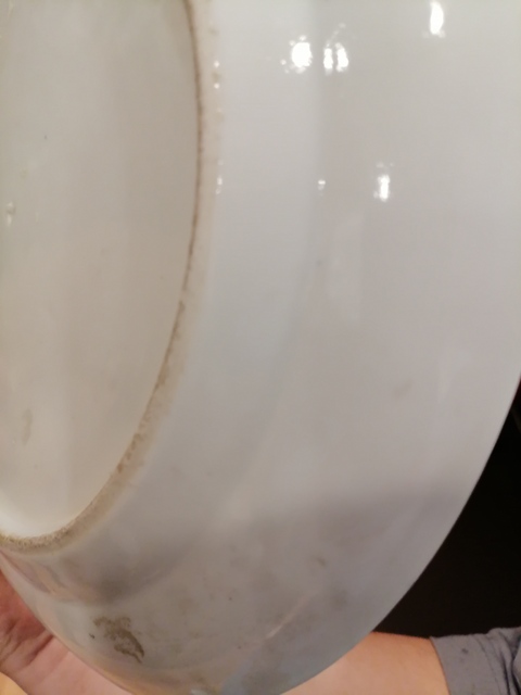 古玩陶瓷青花山水盤真品鑒賞圖