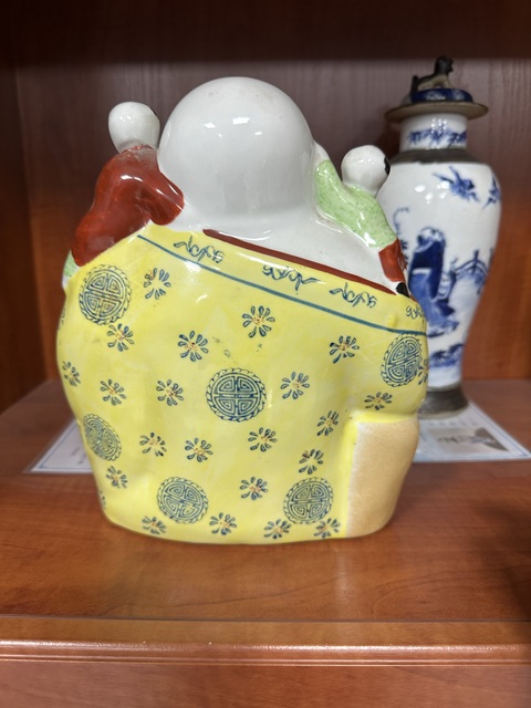 古玩陶瓷五子鬧佛塑像真品鑒賞圖