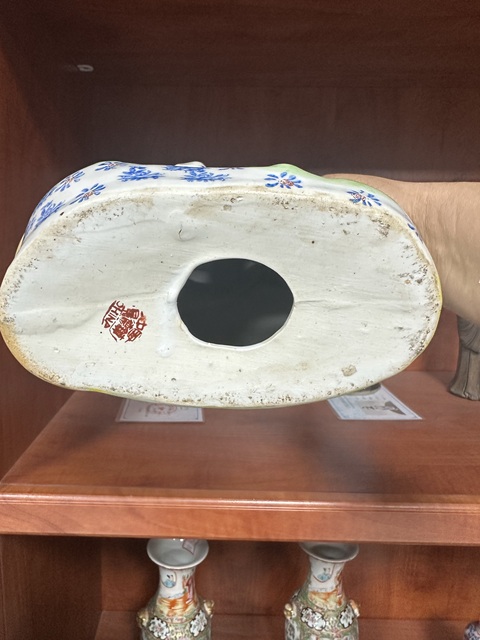 古玩陶瓷五子鬧佛塑像真品鑒賞圖