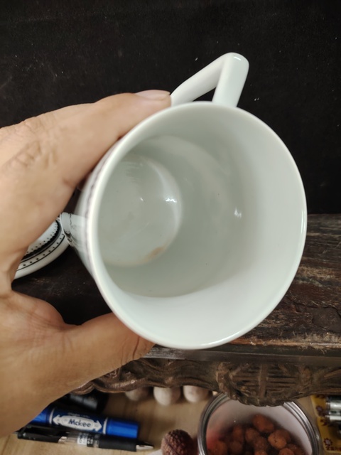 古玩陶瓷粉彩人物把杯拍賣,當前價格1999元