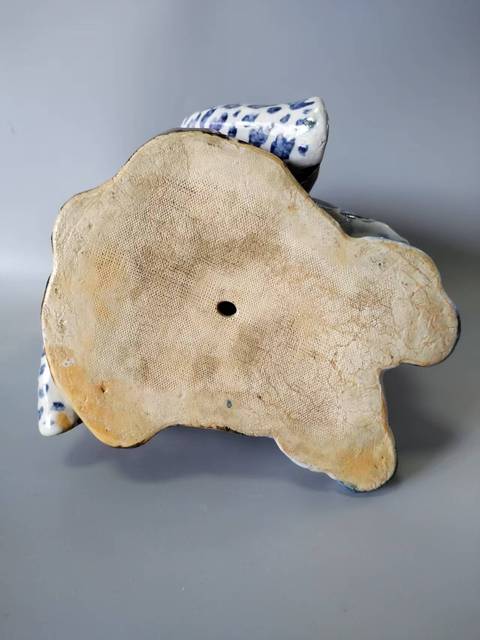 古玩陶瓷青花造像真品鑒賞圖