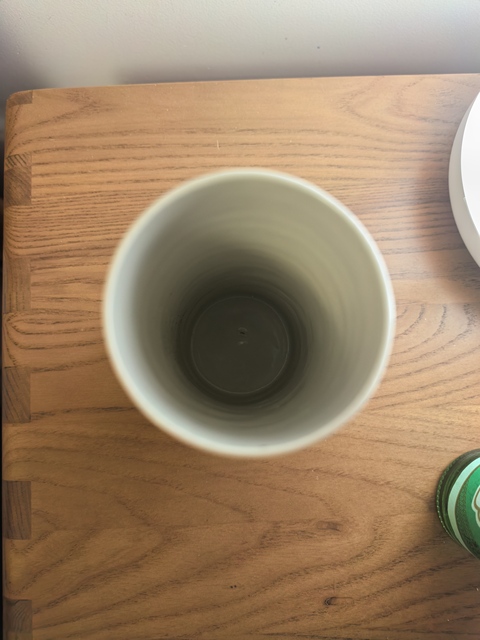 古玩陶瓷粉彩蟲草紋香筒真品鑒賞圖