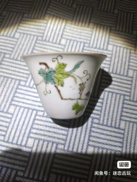 古玩陶瓷杯真品鑒賞圖