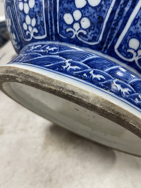 古玩陶瓷青花尊真品鑒賞圖