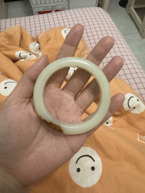 古玩玉器和田玉手鐲真品鑒賞圖