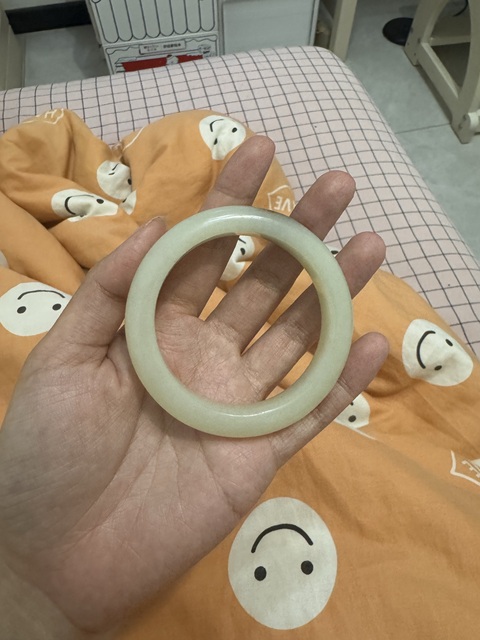 古玩玉器和田玉手鐲真品鑒賞圖