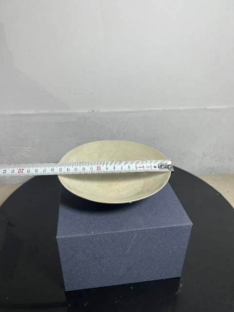 古玩陶瓷宋代影青云花紋盞真品鑒賞圖