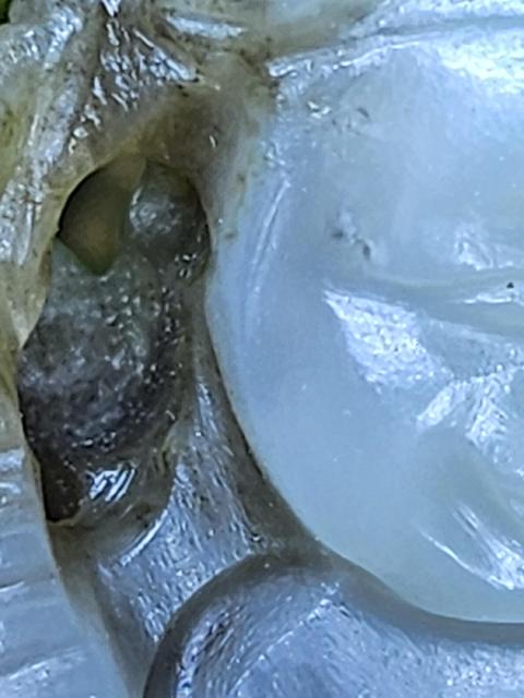 古玩雜項人物把件真品鑒賞圖