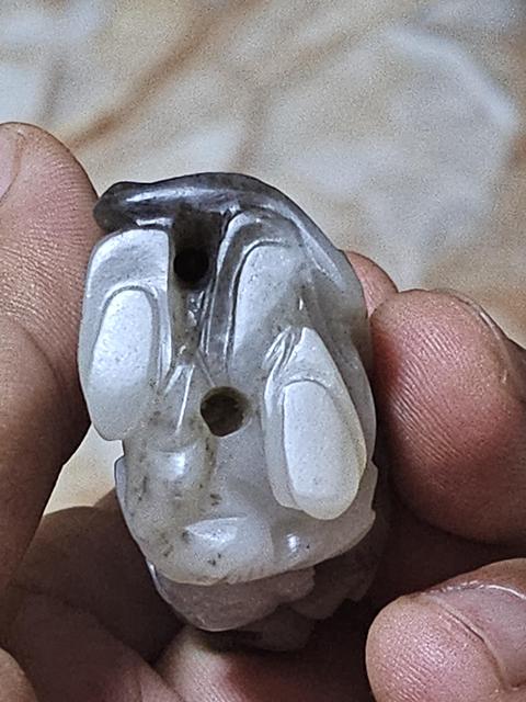 古玩雜項人物把件真品鑒賞圖