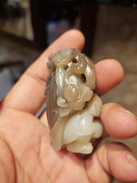 古玩雜項人物把件真品鑒賞圖