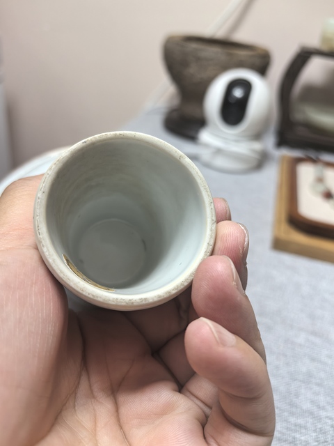 古玩陶瓷高足杯真品鑒賞圖