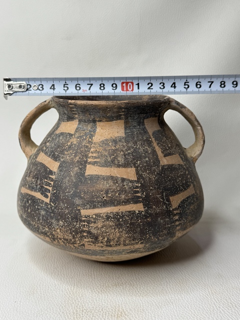 古玩陶瓷馬家窯·雙系罐真品鑒賞圖