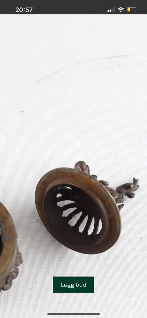 古玩銅器銅熏爐真品鑒賞圖