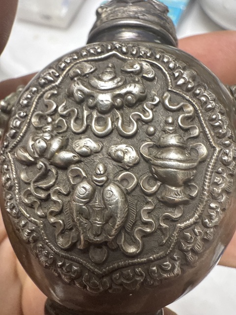 古玩銅器鼻煙壺真品鑒賞圖
