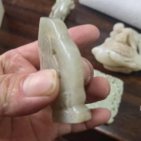 古玩玉器和田玉佛擺件真品鑒賞圖