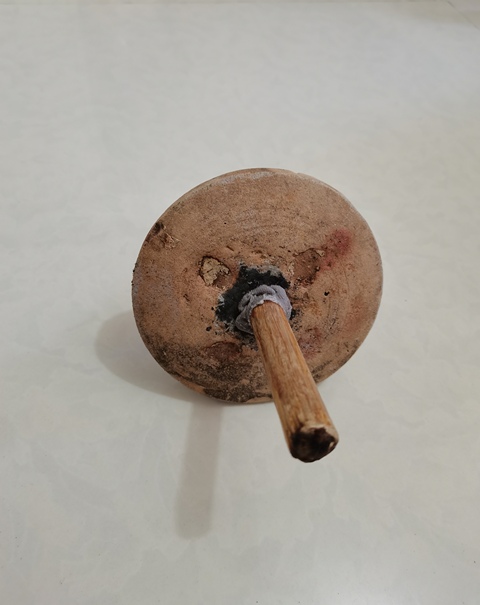 古玩陶瓷宣州窯陶碾真品鑒賞圖