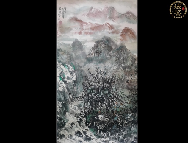古玩字畫宋雨桂山水真品鑒賞圖