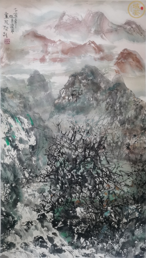 古玩字畫宋雨桂山水真品鑒賞圖
