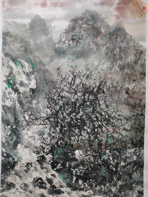 古玩字畫宋雨桂山水真品鑒賞圖