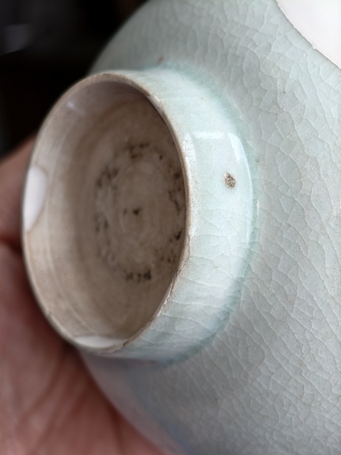 古玩陶瓷宋代青白瓷花口碗真品鑒賞圖