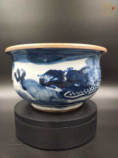 古玩陶瓷青花爐真品鑒賞圖