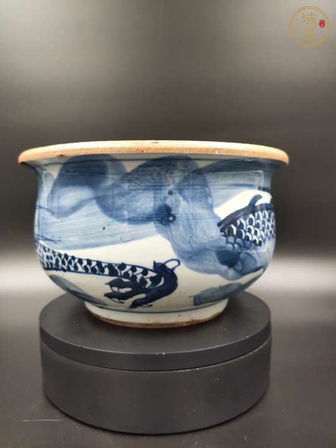 古玩陶瓷青花爐真品鑒賞圖