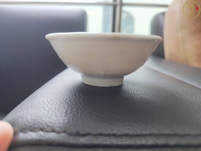 古玩陶瓷青白釉茶碗真品鑒賞圖