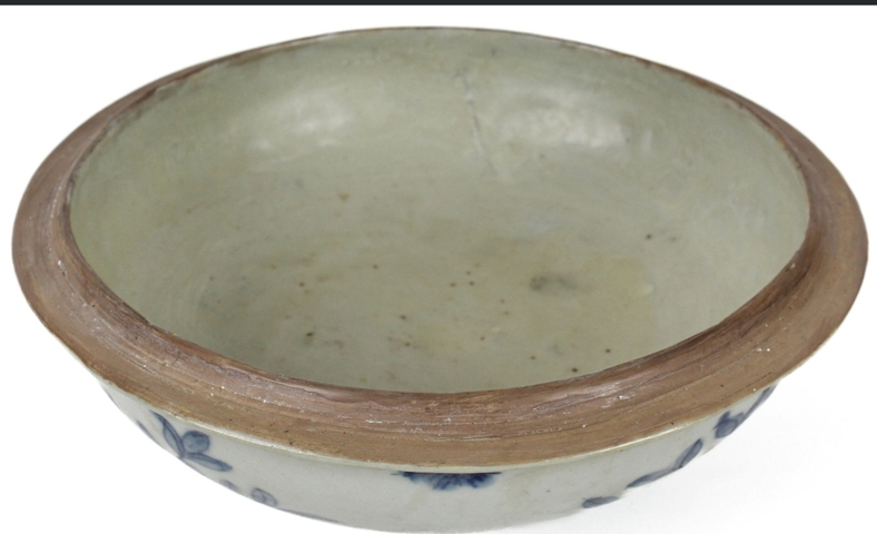 古玩陶瓷青花人物故事蓋罐真品鑒賞圖